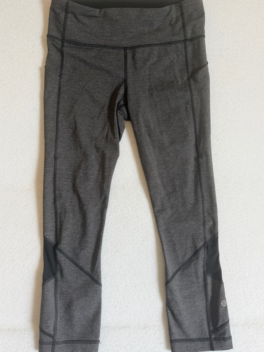 Lululemon Align Dark Gray Cropped Leggings